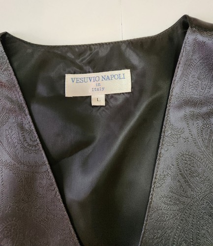 Chaleco Vesubio Napoli - Gris - Hecho en Italia Talla L - Imagen 2 de 5