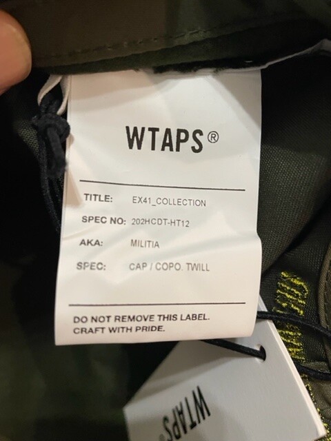 帽子 WTAPS 17SS 171MYDT-HT03 MILITIA 03 WTAPS 17SS 171MYDT-HT03 MILITIA 03 帽子