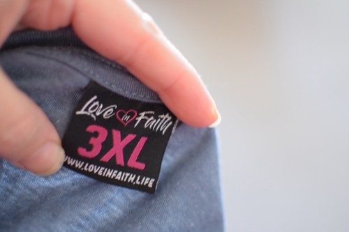 Love in Faith Nativity Women's 3X True Story Christmas Baby Jesus Manger T-shirt - Picture 2 of 4