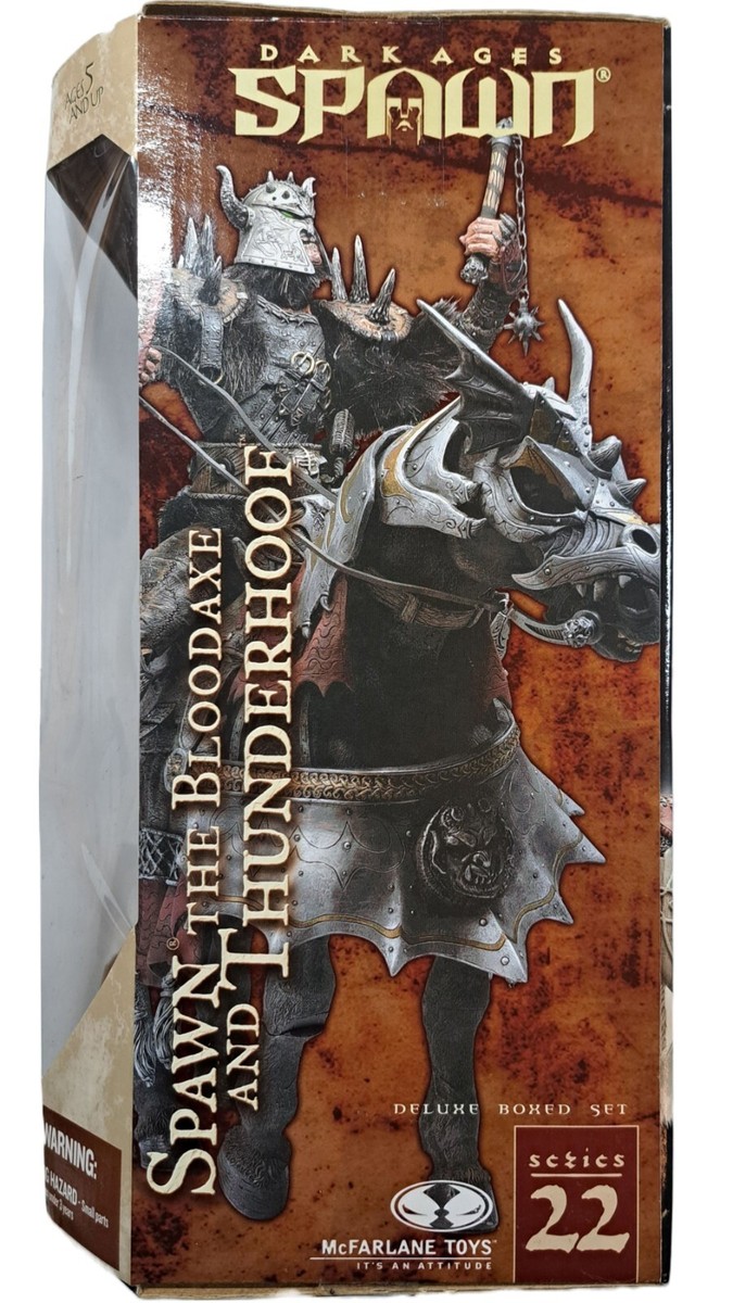McFarlane Spawn Dark Ages Viking Age Series 22 Thunderhoof McFarlane Spawn Dark Ages Viking Age Series 22 Thunderhoof