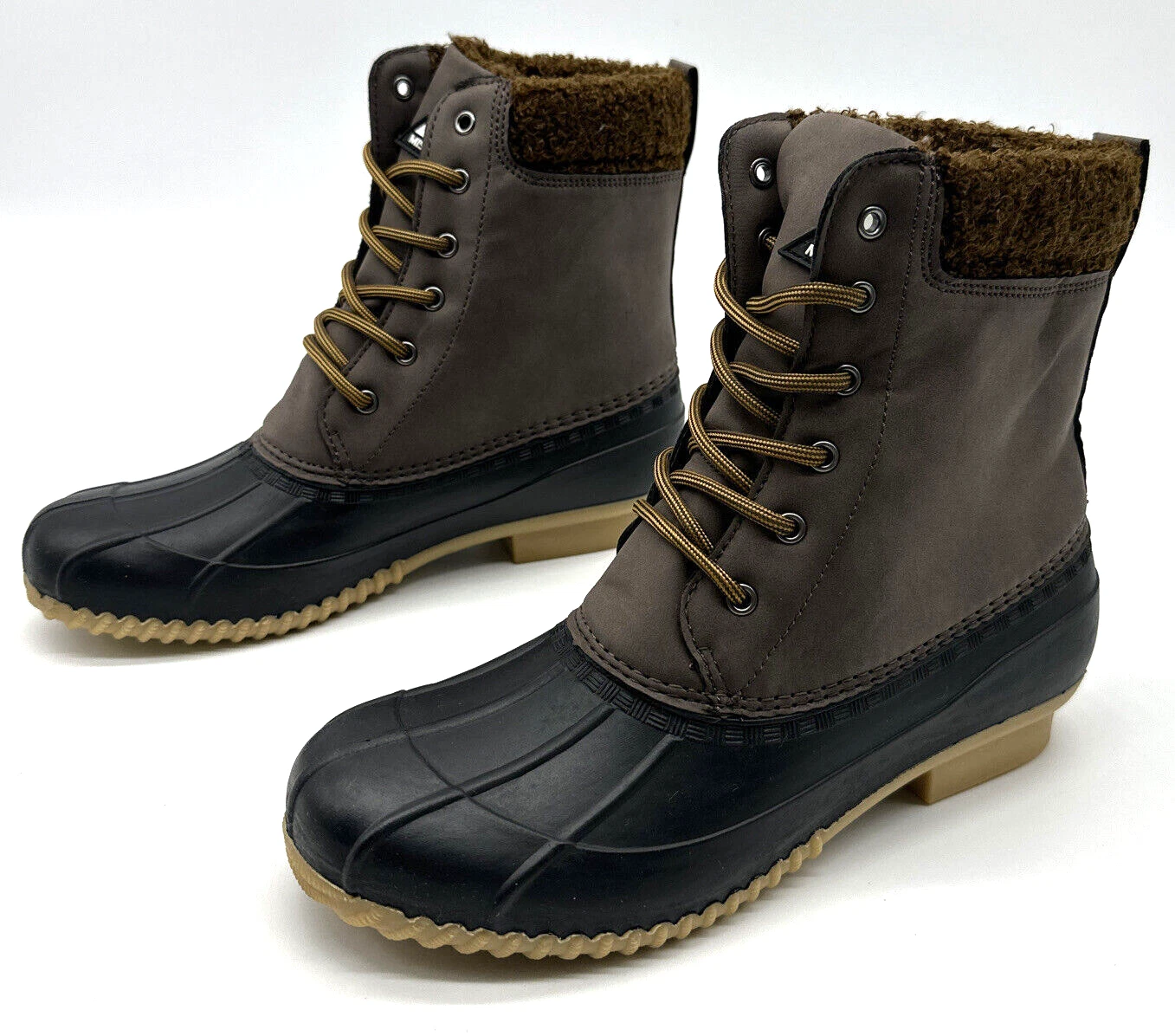 Mishansha Womens Winter Duck Boots Waterproof Insulated Snow Boots Size 8
