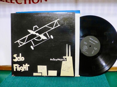 ON STAGE MAJORITY SOLO FLIGHT. PYSCH FUZZ GUITAR FUSION AURORA IL   NM LP