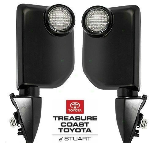 NEW OEM FJ CRUISER TRAIL TEAM EDITION BLACK POWER MIRROR'S 2 PIECE