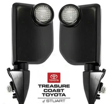NEW OEM FJ CRUISER TRAIL TEAM EDITION BLACK POWER MIRROR'S 2 PIECE SET 87940-35A