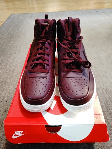 Nike Court Vision Mid-Top Winter Basketball Sneakers Shoes Sz 13 Burgundy Crush - Bild 3 von 9