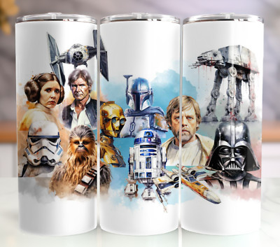 20oz Stainless Steel Tumbler | Star Wars Icons | Classic Character Design
