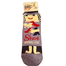 BlueQ Socks - “Shoe Monster”