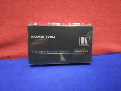 KRAMER TOOLS MODEL # VP-200 N1:2 HIGH RESOLUTION HGA DADISTRIBUTION AMPLIFIER 12