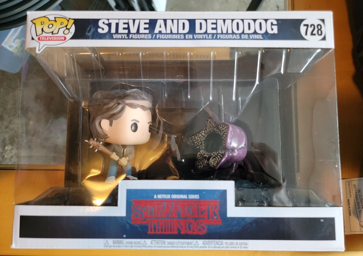 Steve and Demodog Funko Pop #728 - Stranger Things / Netflix | eBay