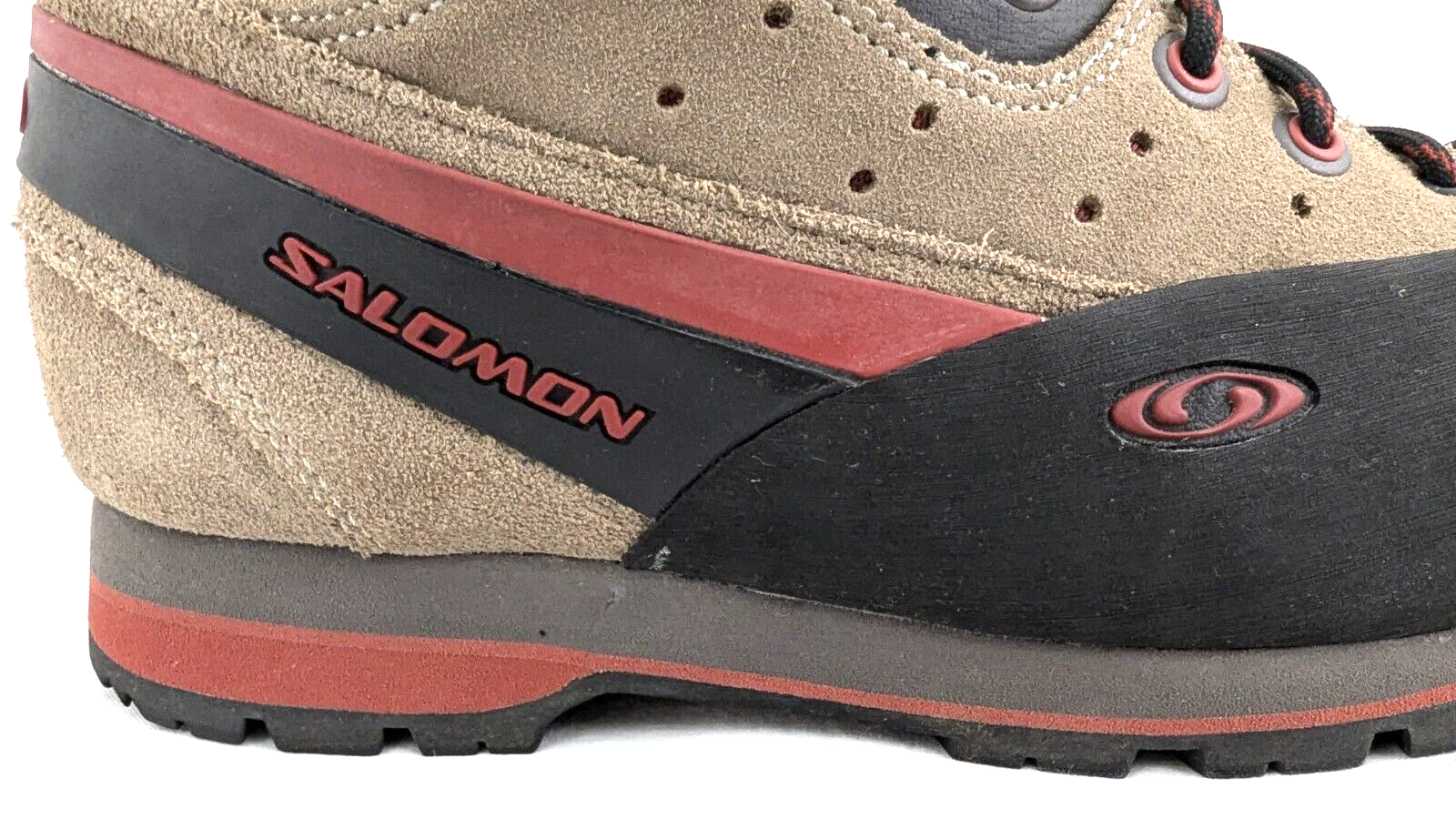 Stivali da trekking vintage SALOMON 2002 da donna taglia US 7 5 UK 6 EU 39 1 3 Contragrip VEUC*