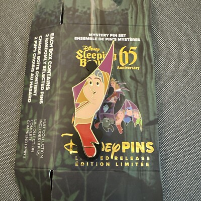 Disney Sleeping Beauty 65周年記念ピン Disney 2024 65th Anniversary Sleeping Beauty Aurora & Maleficent