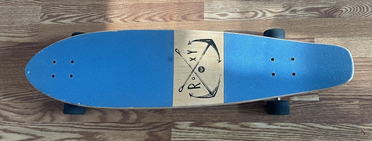 Roxy Mr. Seahorse Longboard Skateboard - Blue | eBay