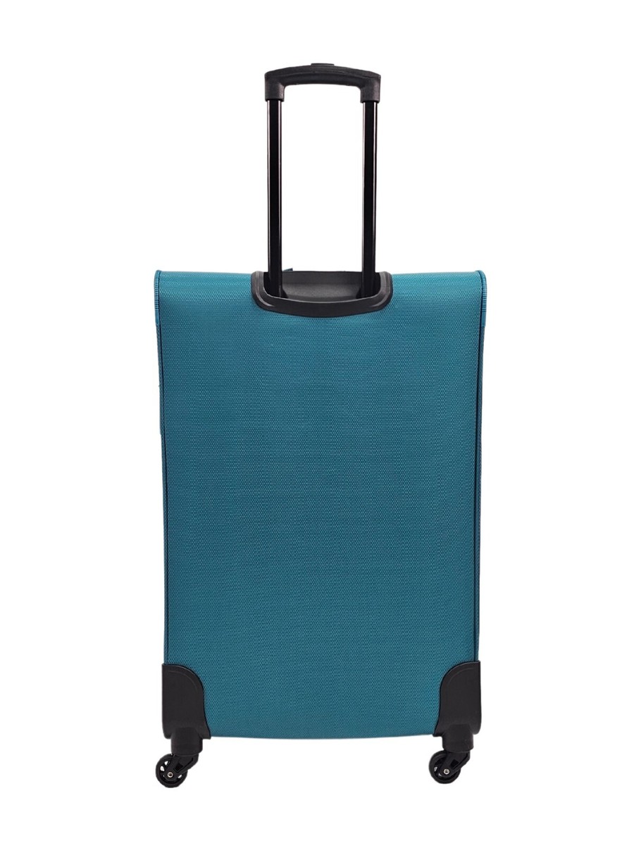 Lot De 4 Valises Légères à Roulettes Pivotantes Bleu - Tailles 31, 28, 21 Et 18 Pouces