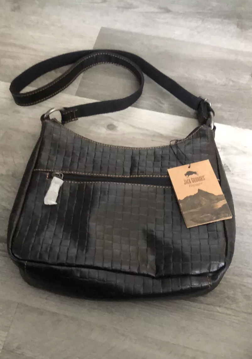 Jack georges voyager large double compartment messenger bag sales