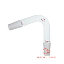 Laboratory Glass Bent Adapters Distillation 75°