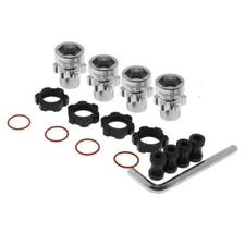 Powerhobby 12mm to 17mm W/10mm Offset Hex Hub Black FOR Traxxas Slash Rustler