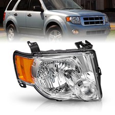 For 2008 2009 2010 2011 2012 Ford Escape Suv Chrome Passenger Right Headlight For 2008 2009 2010 2011 2012 Ford Escape Suv Chrome Passenger Right Headlight