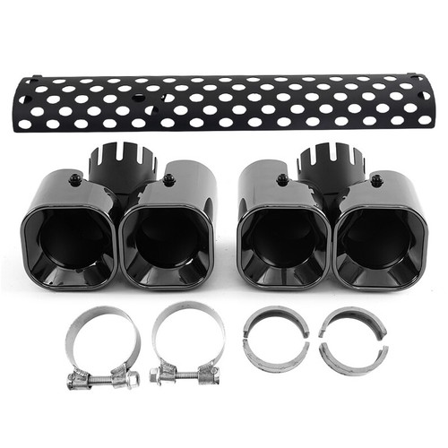 3PC Rear Double Exhause Pipe Kit For Defender 110 130 90 2020-2024 Tailpipe 3.0L - Picture 7 of 10