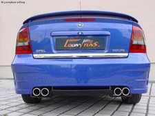 Gestec Sportauspuff duplex Opel Astra G Coupe+Cabrio f LT Neodesign Heckschürze