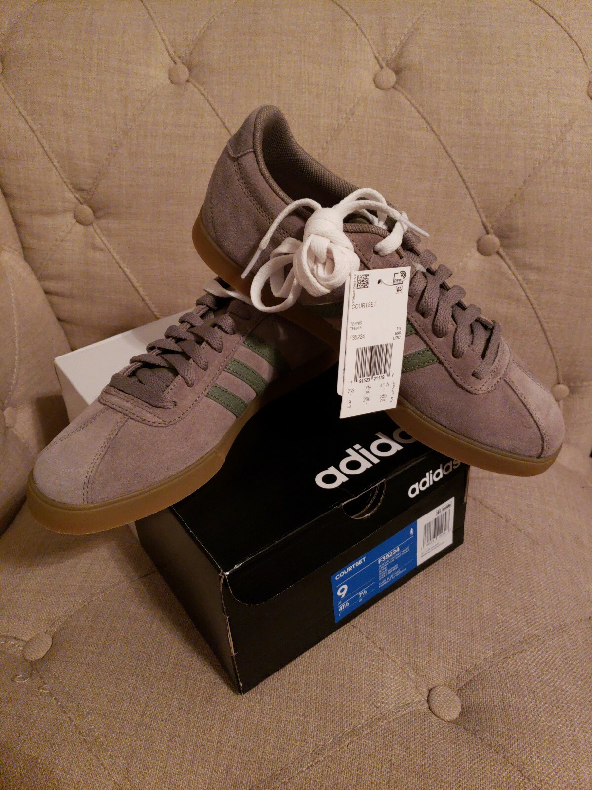 adidas courtset green