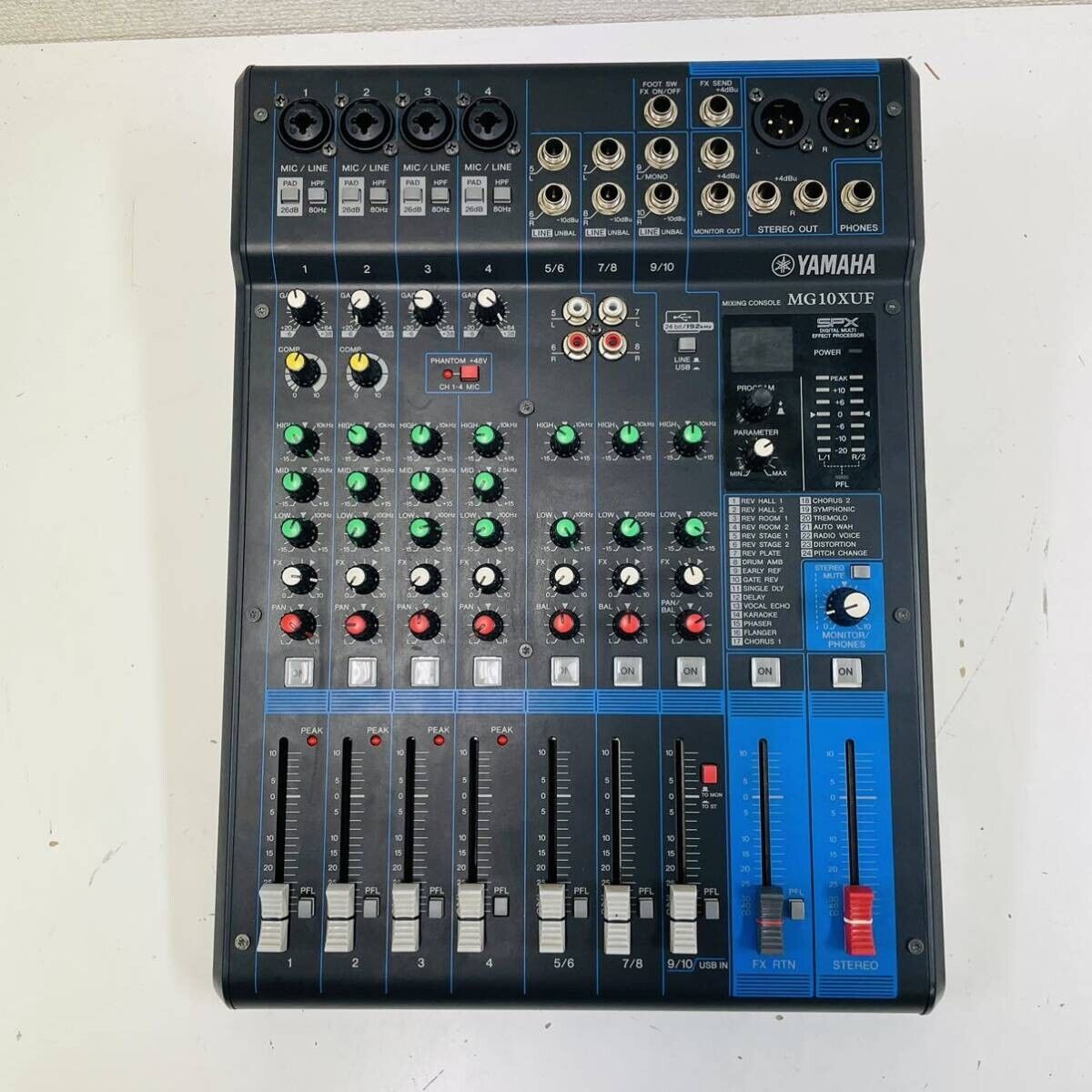 YAMAHA MG10XUF Mixing Console 10 Channel USB Interface YAMAHA MG10XUF Mixing Console 10 Channel USB Interface