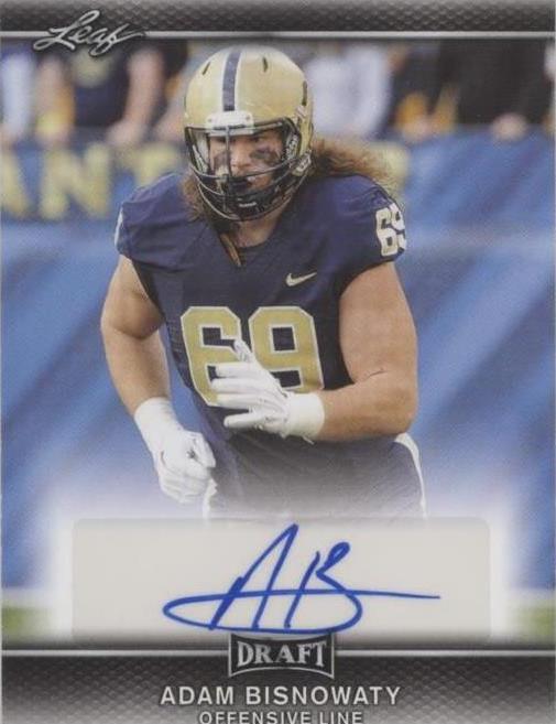 2017 Leaf Draft Adam Bisnowaty #A-AB1 - 1 of 2