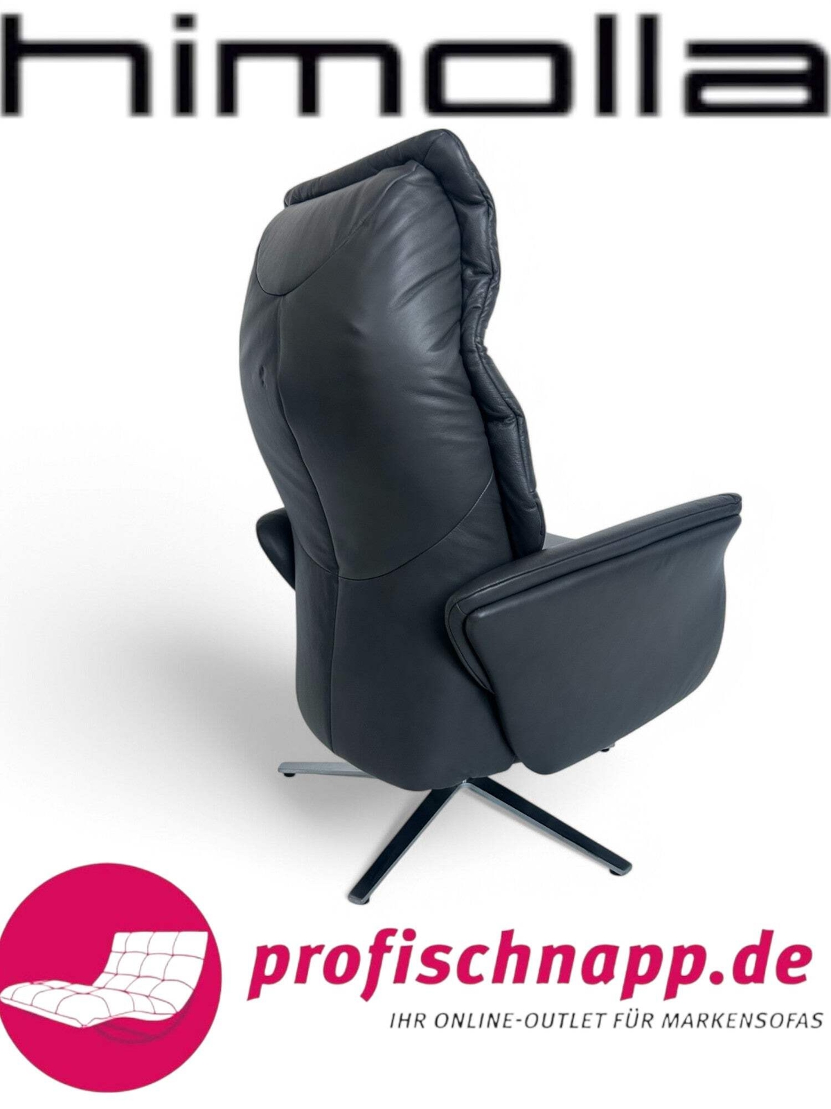 Sessel Himolla 8951 Easyswing Relaxsessel manuell Leder Moor
