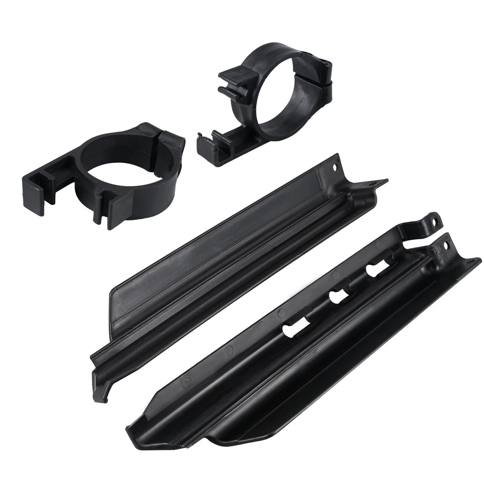 Par de clips de guía de protector de horquilla delantera para Kawasaki KLX300R 1997-2005 Foto 4 de 4