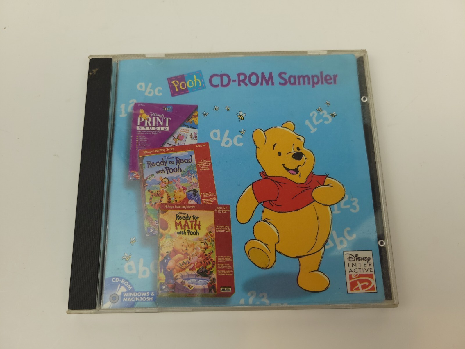 disney-interactive-winnie-the-pooh-cd-rom-sampler-demo-kids-pc-math