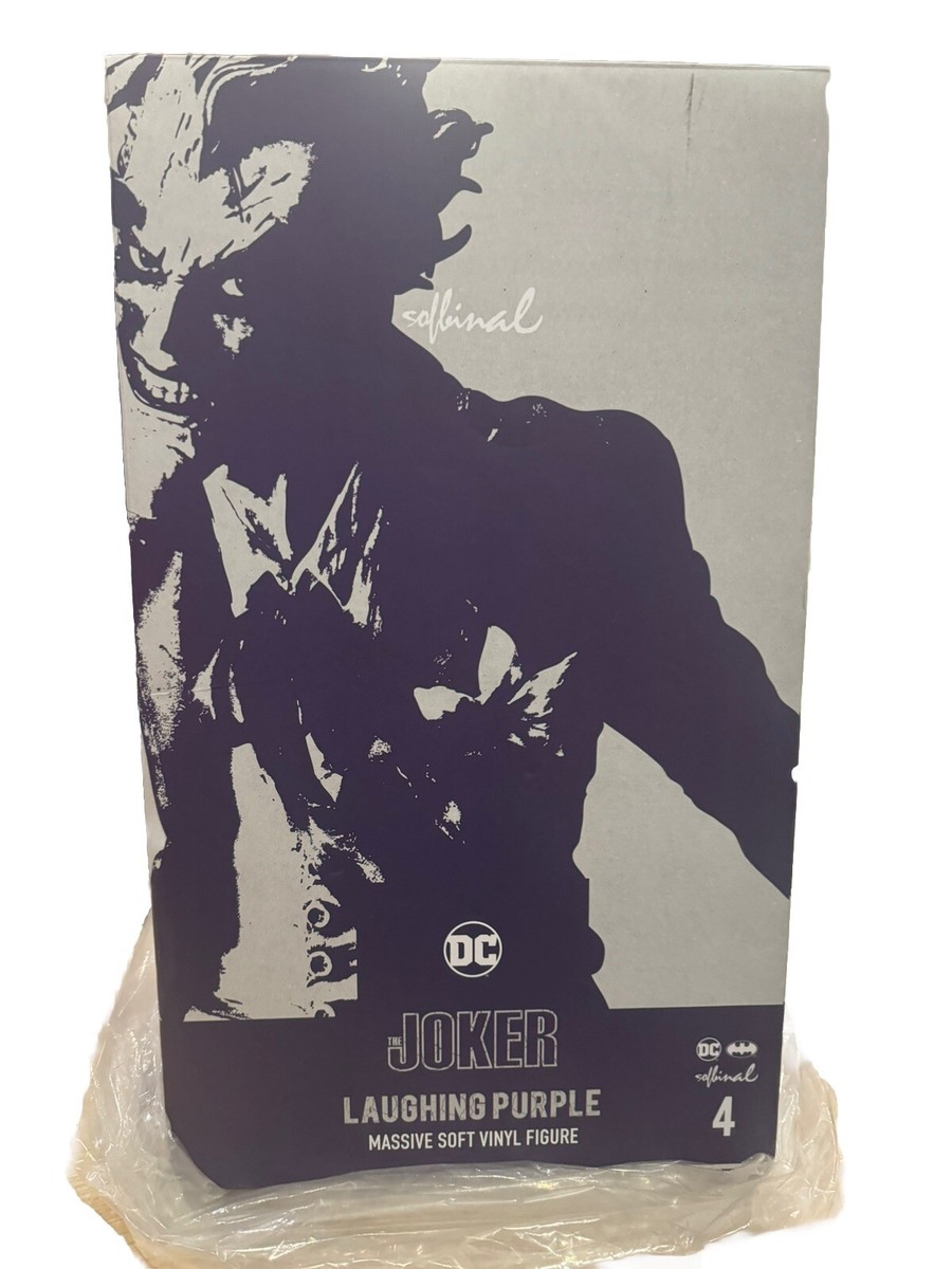 SENTINEL SOFBINAL DC THE JOKER LAUGHING PURPLE VER 12IN VIN SENTINEL SOFBINAL DC THE JOKER LAUGHING PURPLE VER 12IN VIN