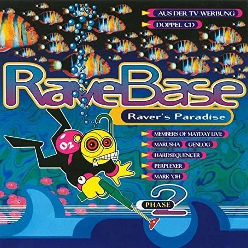 Rave Base 2 (1994) Perplexer, Marusha, Andreas Dorau, Paul van Dyk, Pec.. [2 CD]