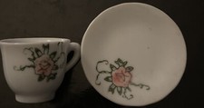 Tiny Porcelain Cup and Saucer