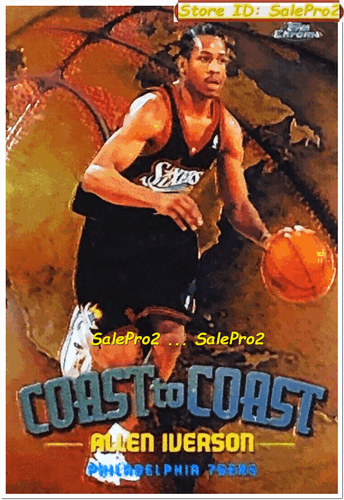 100++ ALLEN IVERSON NBA SINGLES ROOKIE INSERT GAME JERSEY SET LOT YOU PICK LIST - Picture 29 of 66