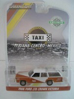 Ford Ltd Crown Victoria Taxi 1988 Mexico Greenlight 1:64 Limitierte Edition Neu