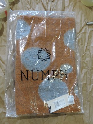 NUMPH numilou scarf Style 7519427 orange with blue dots
