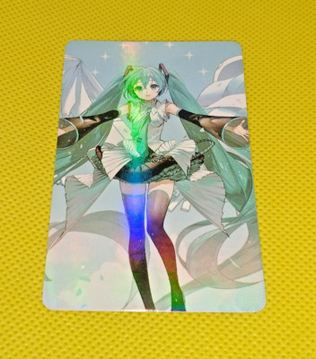 Hatsune miku BLUE SKY Waifu Goddess Story Anime Girl holo card