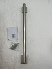 ICO Bath Volkano Crater 18" Towel Bar V62144 Brushed Nickel