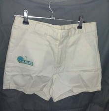 Disney Store Little Mermaid Ariel White shorts Sz L 10/12 VINTAGE Y2k Girls