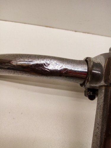 Vintage Bike Bicycle Handlebars with Stem and Grips Made in England - Picture 5 of 20