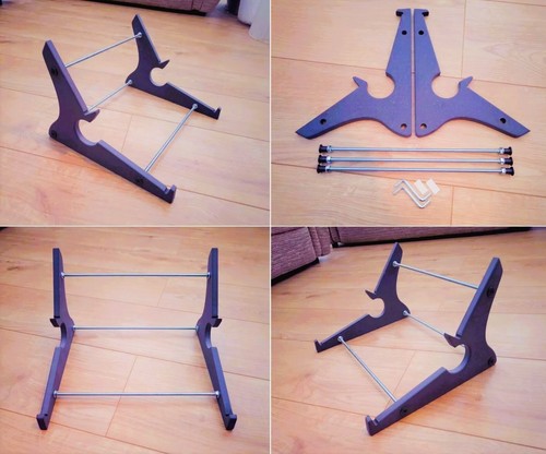 UNIWAVE IK MULTIMEDIA UNO + Behringer Crave / Edge VALCHROMAT Dual Synth Stand - Zdjęcie 2 z 5