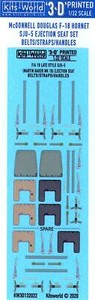 Kits World Decals 1//32 3D MARTIN BAKER EJECTION SEAT SET USAF//USN F-4 Phantom