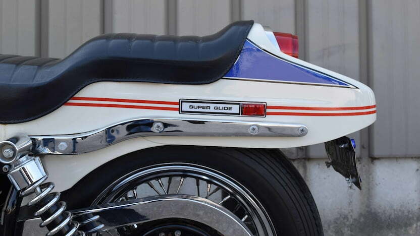 HARLEY DAVIDSON FX FXE SUPERGLIDE BOAT TAIL / REPRO DECAL SET