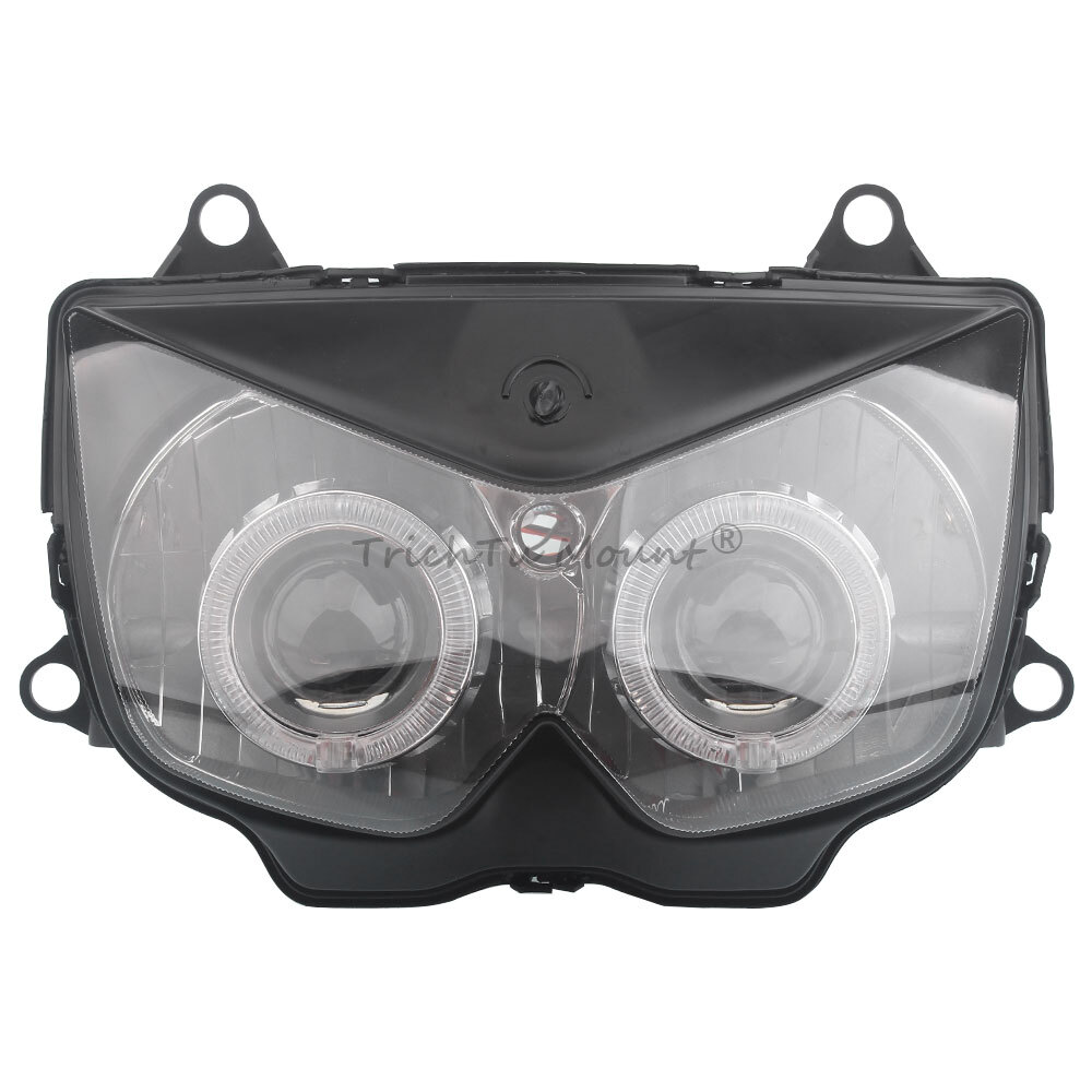 Front Headlight Assembly w/Angel Devil Eyes For Kawasaki NINJA