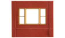 NEW Design Preservation Models 30163 Dock Level 20th Century Window Kit HO Scale