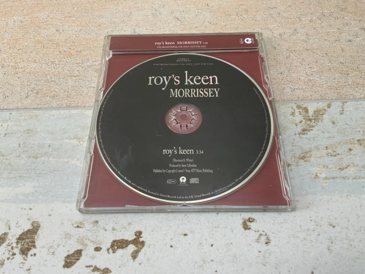 Morrissey - Roy's Keen - RARE PROMO CD Mercury Records 1997  The Smiths