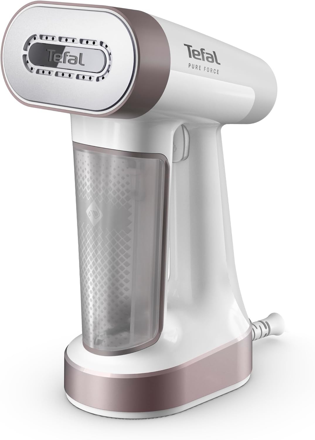 Tefal PureForce 2-in-1 Handheld Garment Steamer, Vertical steaming & Horizontal