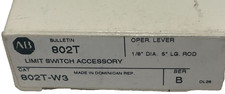 802TW3  Allen-Bradley Bulletin 802T 802T-W3 Limit Switch Arm Rod Lever 5" 