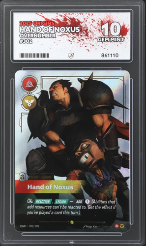 Darius, Hand of Noxus graded ACE 10 for sale on eBay