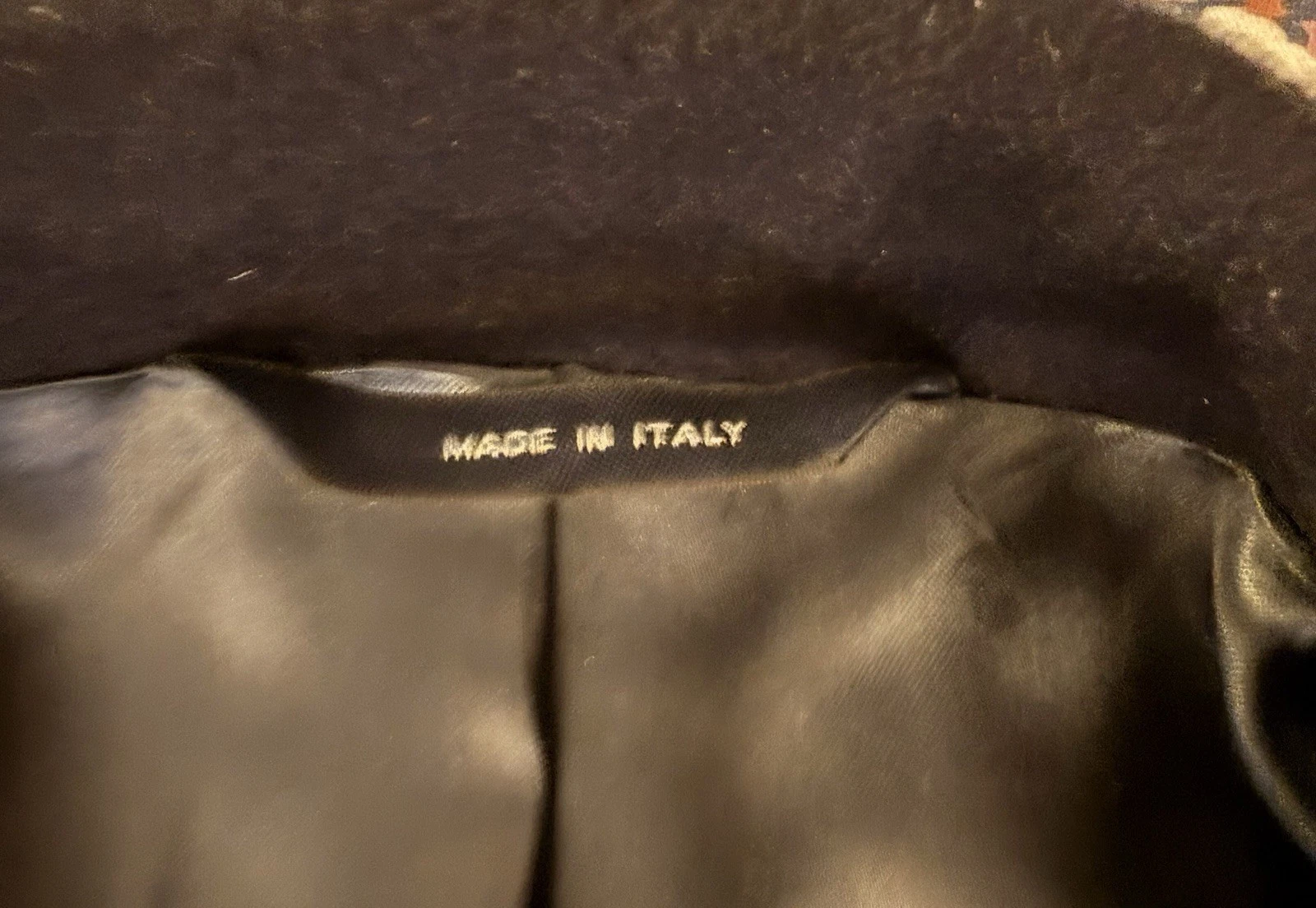 Brooks Brothers BrooksStorm Overcoat – L – Navy Blue – 100% Lambswool – EUC - product detail image 4