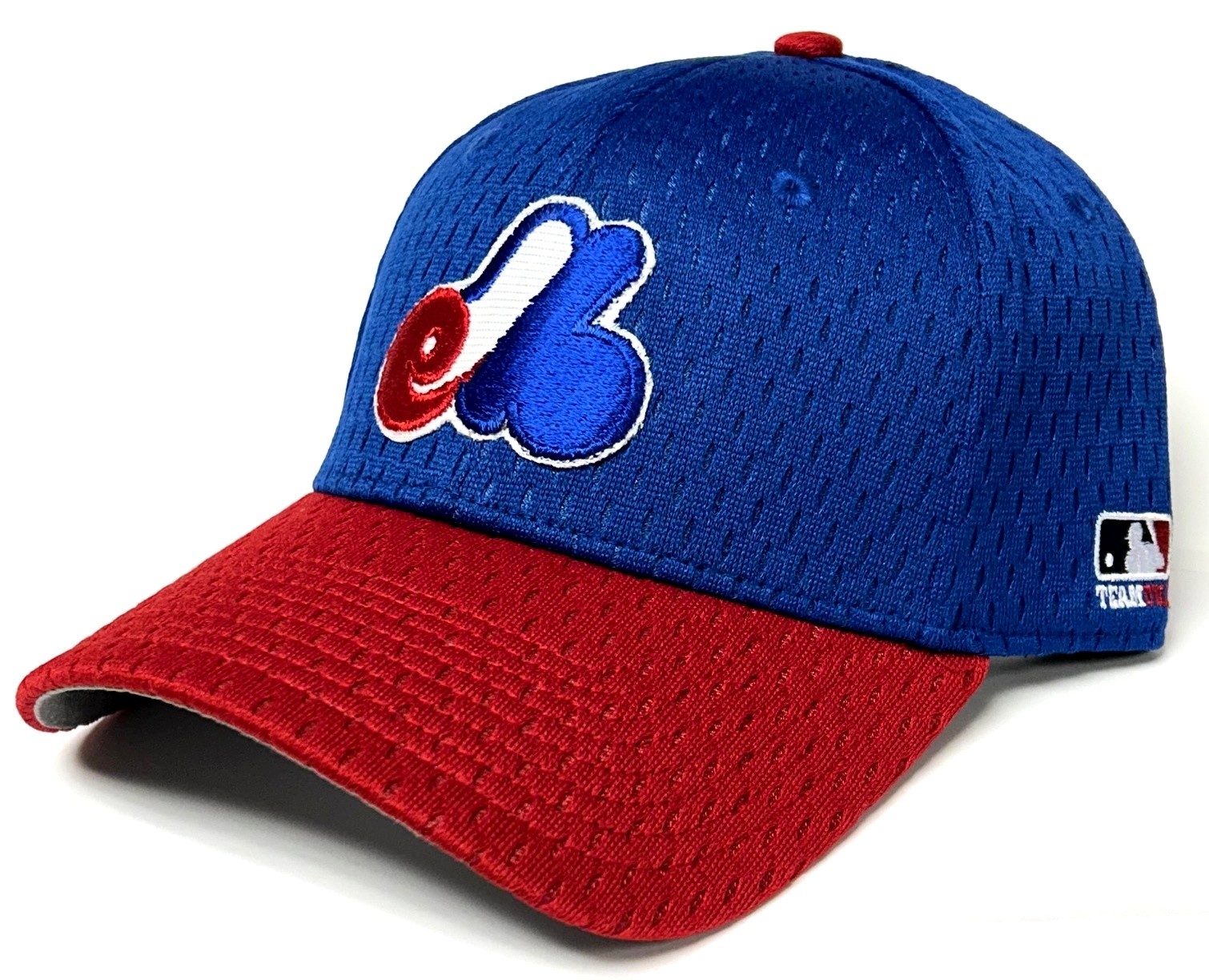 Montreal Expos MLB OC Vintage Throwback Two Tone Hat Cap Flex Stretch Fit M/L